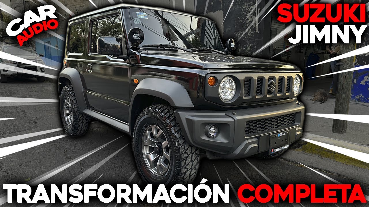 🔥 Transformamos por completo este Suzuki Jimny | Audio Hertz + wrap 3m + la mejor iluminación