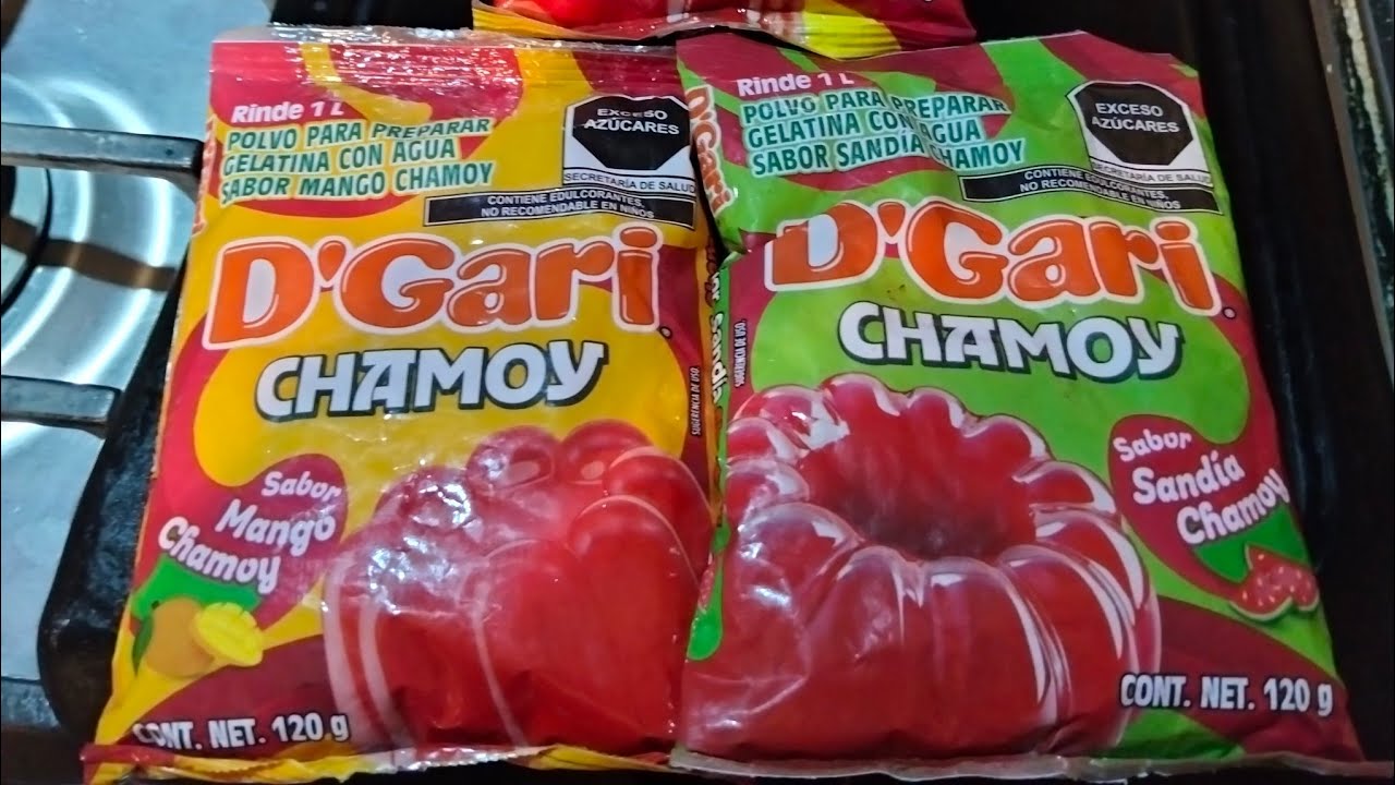 📍Nueva Gelatina Dgari Sabor Sandía con Chamoy 🍉
