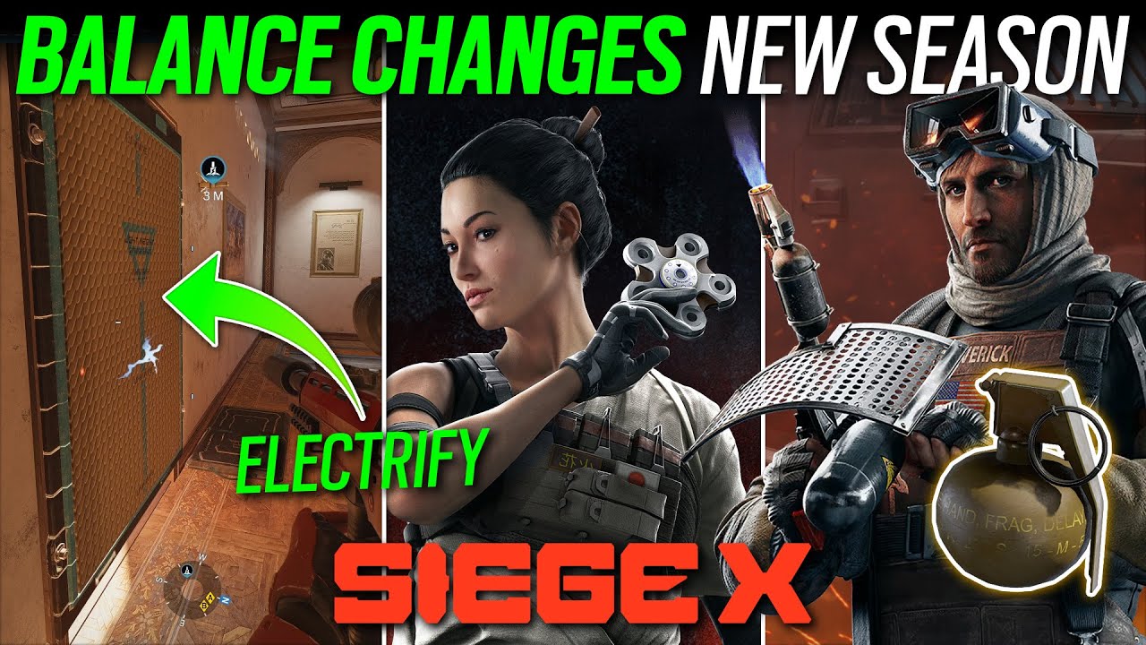 Изменения баланса &mdash; Mav Nades, Electrify Castles &mdash; 6News &mdash; Rainbow Six Siege X &mdash; Tenfold Pursuit