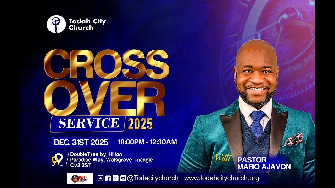 Crossover Service | Pst Mario Ajavon | Wednesday 31st Dec 2025