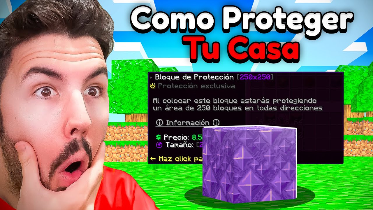 How to PROTECT YOUR HOUSE on Vegetta777 and Willyrex's SERVER | DiosesMC