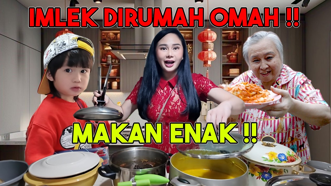 JADEN BERBURU ANGPAU DI RUMAH OMAH !!