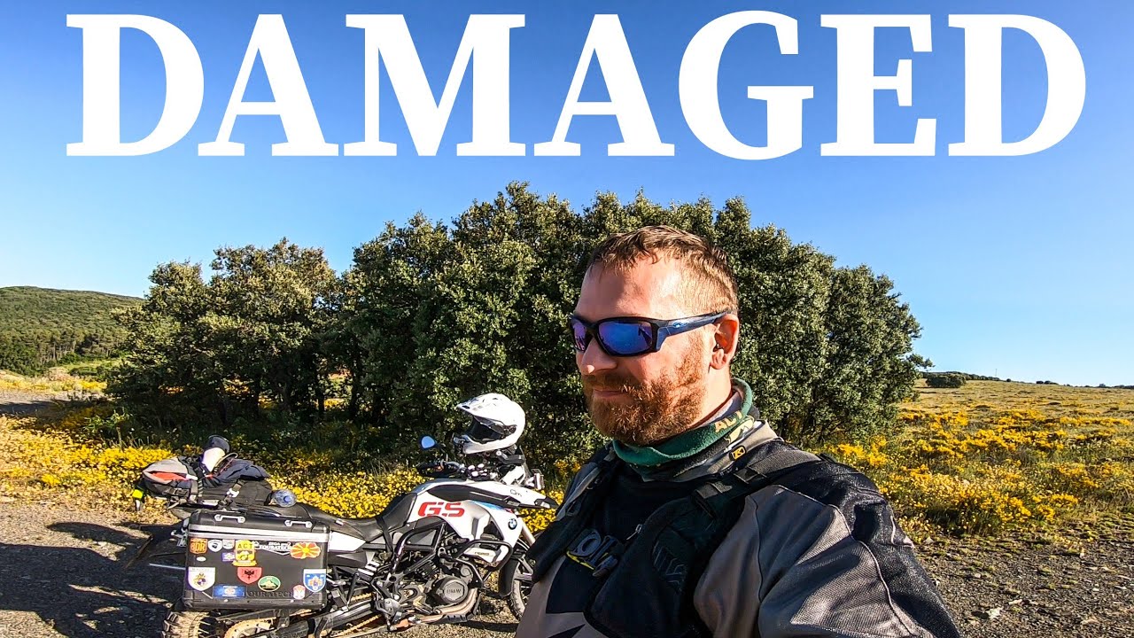 Я ПОВРЕЖДИЛ свой мотоцикл в долине Дору на ACT Portugal 🇵🇹