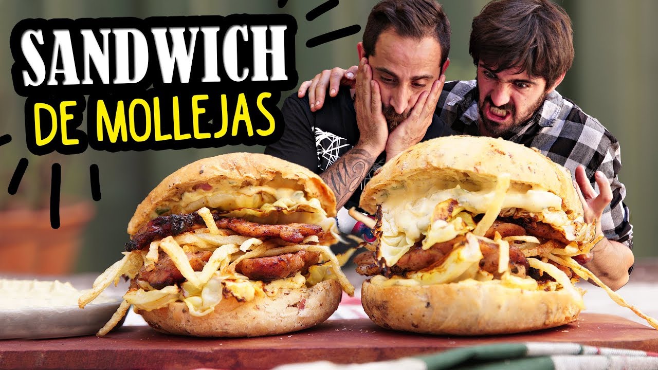 Impresionante Sandwich de Molleja con Pan Casero y Papas Pay | Cook & Laucha 2x1