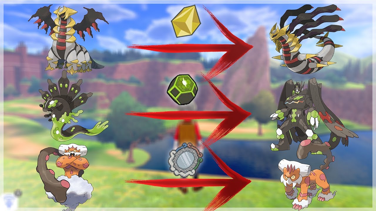 WAHRSPIEGEL, PLATINUM-ORB, ZYGARDE WÜRFEL uvm. FUNDORT - Pokemon Schwert Schild