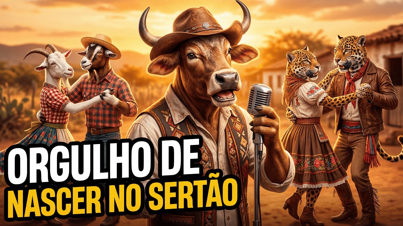 Tenho Orgulho de Nascer no Sertão 🌵🪗 | Forró Pé de Terra