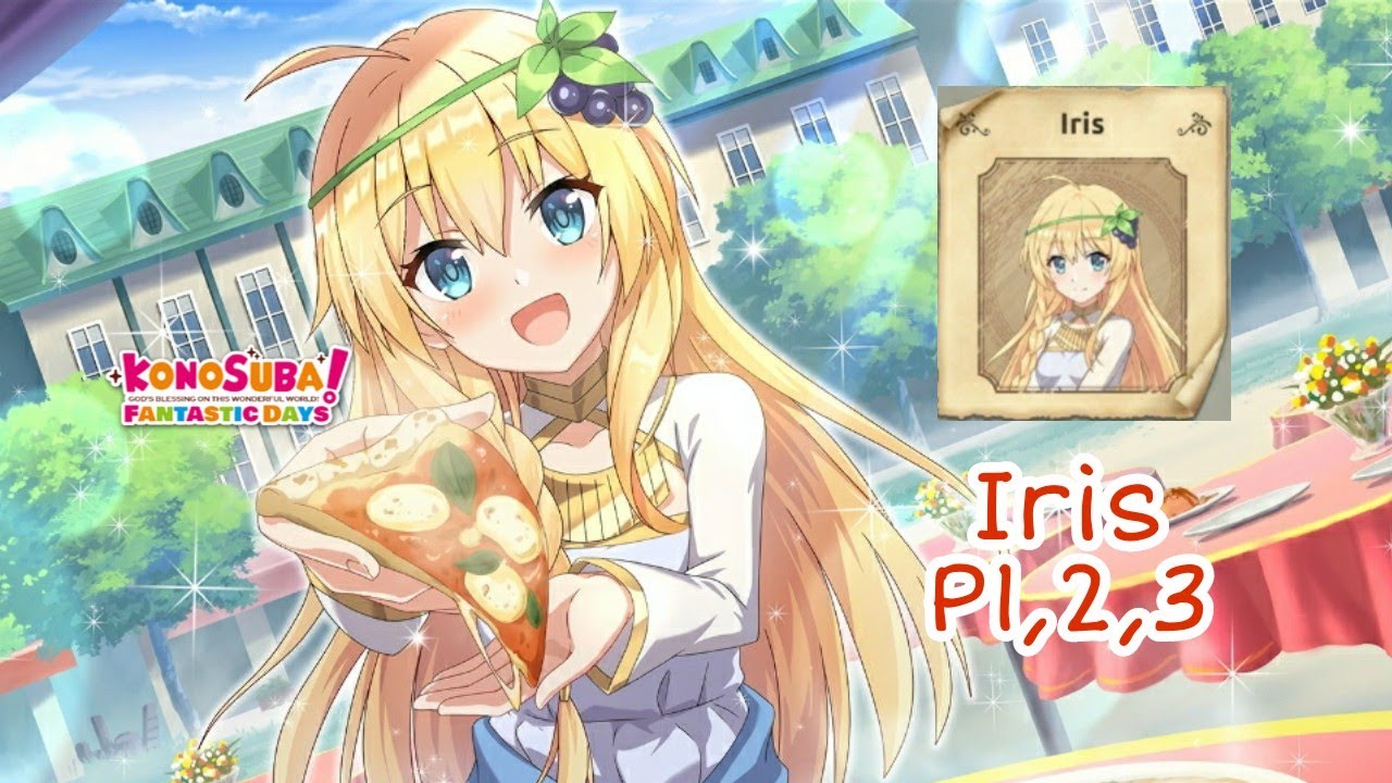 Historia de personajes || Iris Parte 1,2,3 || Konosuba Fantastic Days