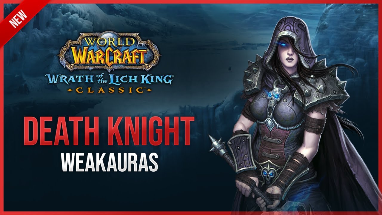 Death Knight WeakAuras - Wrath of the Lich King Classic - Fully Customizable Design