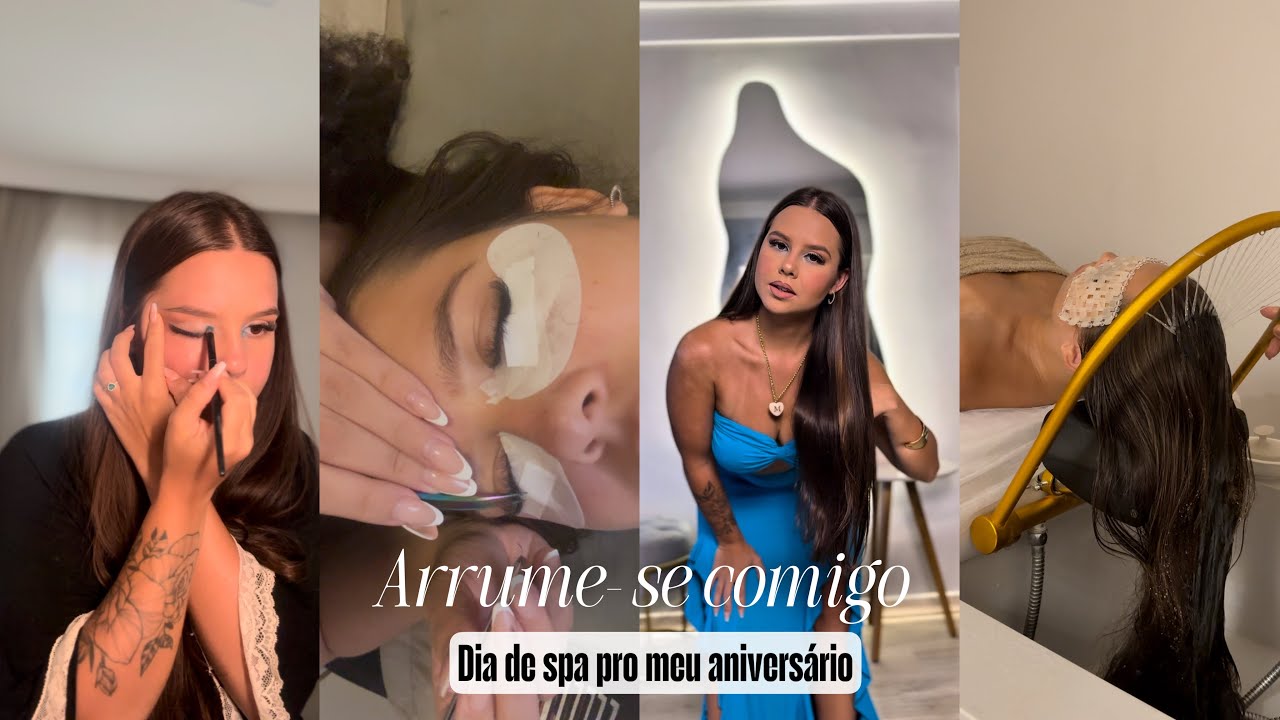 Spa Day e arrume-se comigo completo pro meu aniversário