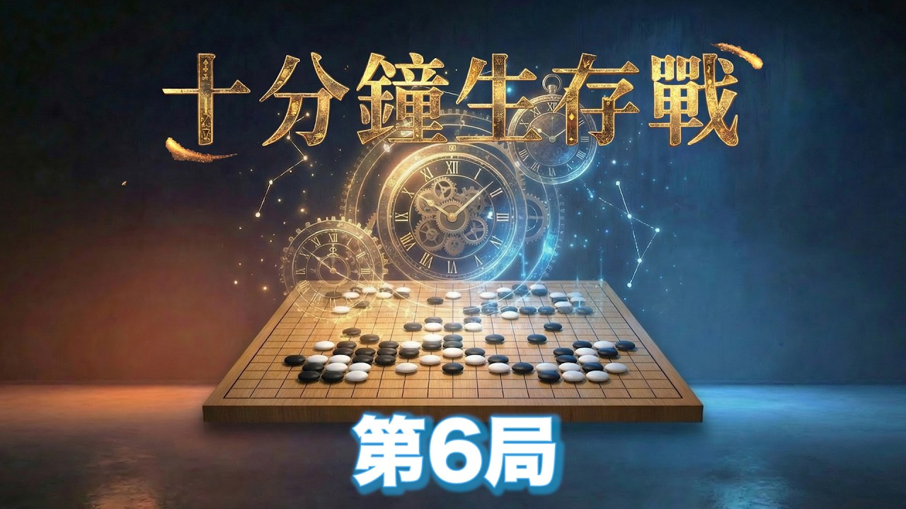 【圍棋十分鐘生存戰】首次失敗！  這對手...  Feat.廖聖維7段
