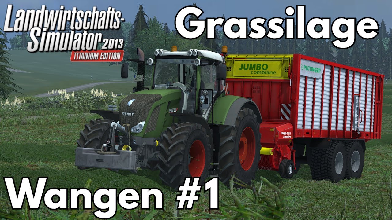 Grassilage!!! | LS13 Wangen Timelapse | Folge #1