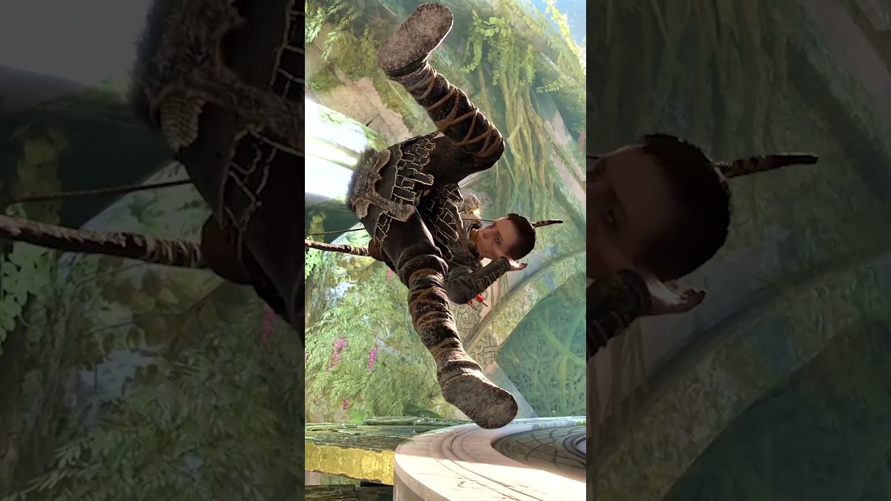 Kratos Almost Kills Atreus Twice Off Camera