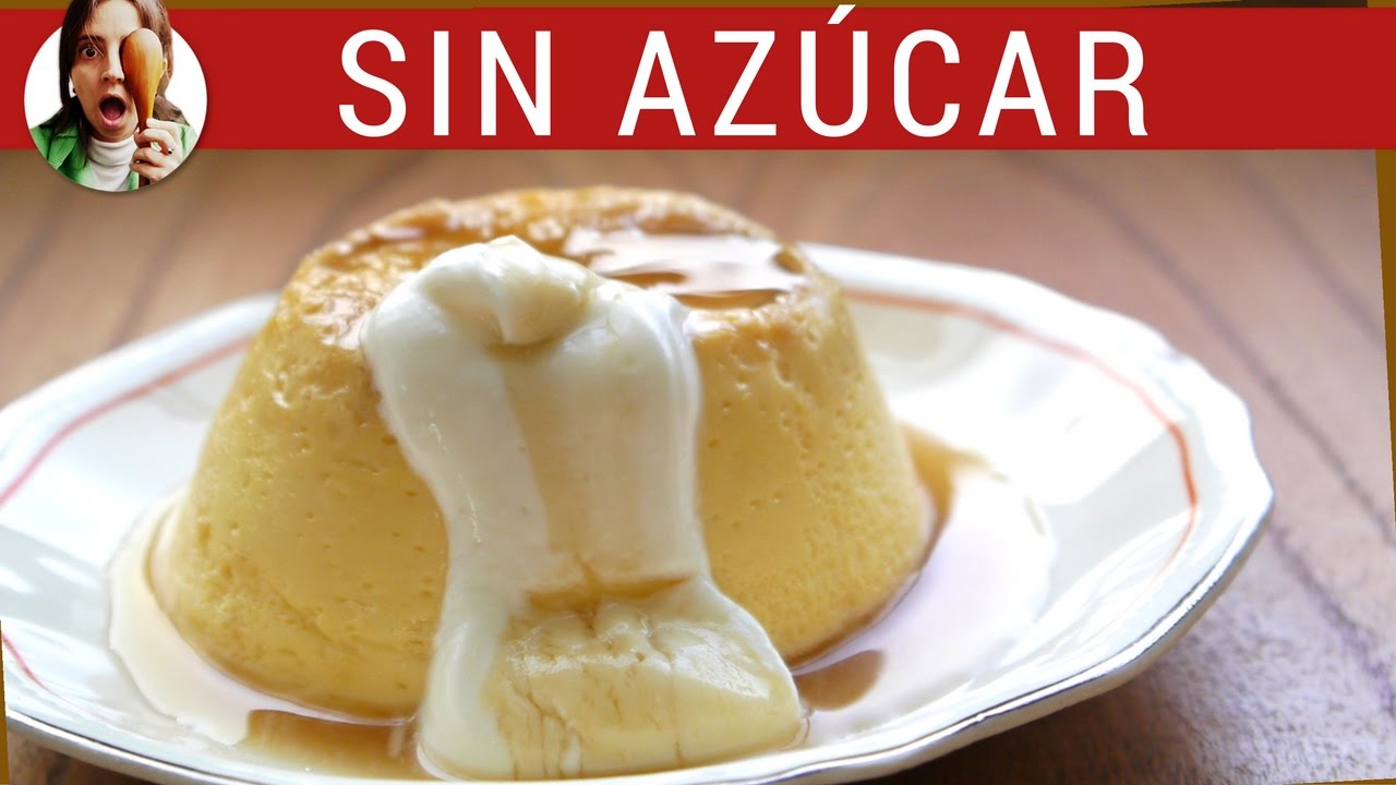 Cómo hacer flan SIN AZÚCAR al microondas / Receta de flan fácil - Paulina Cocina