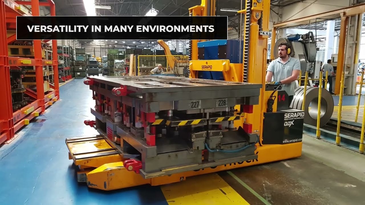 SERAPID QDX - Rigid Chain Push-Pull Systems - Quick Die Change