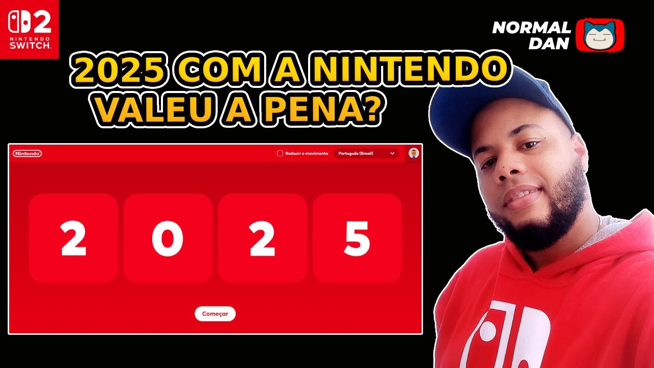 Minha Retrospectiva Nintendo 2025 Chegou! Reagindo aos Jogos que Mais Joguei (Switch + Switch 2)