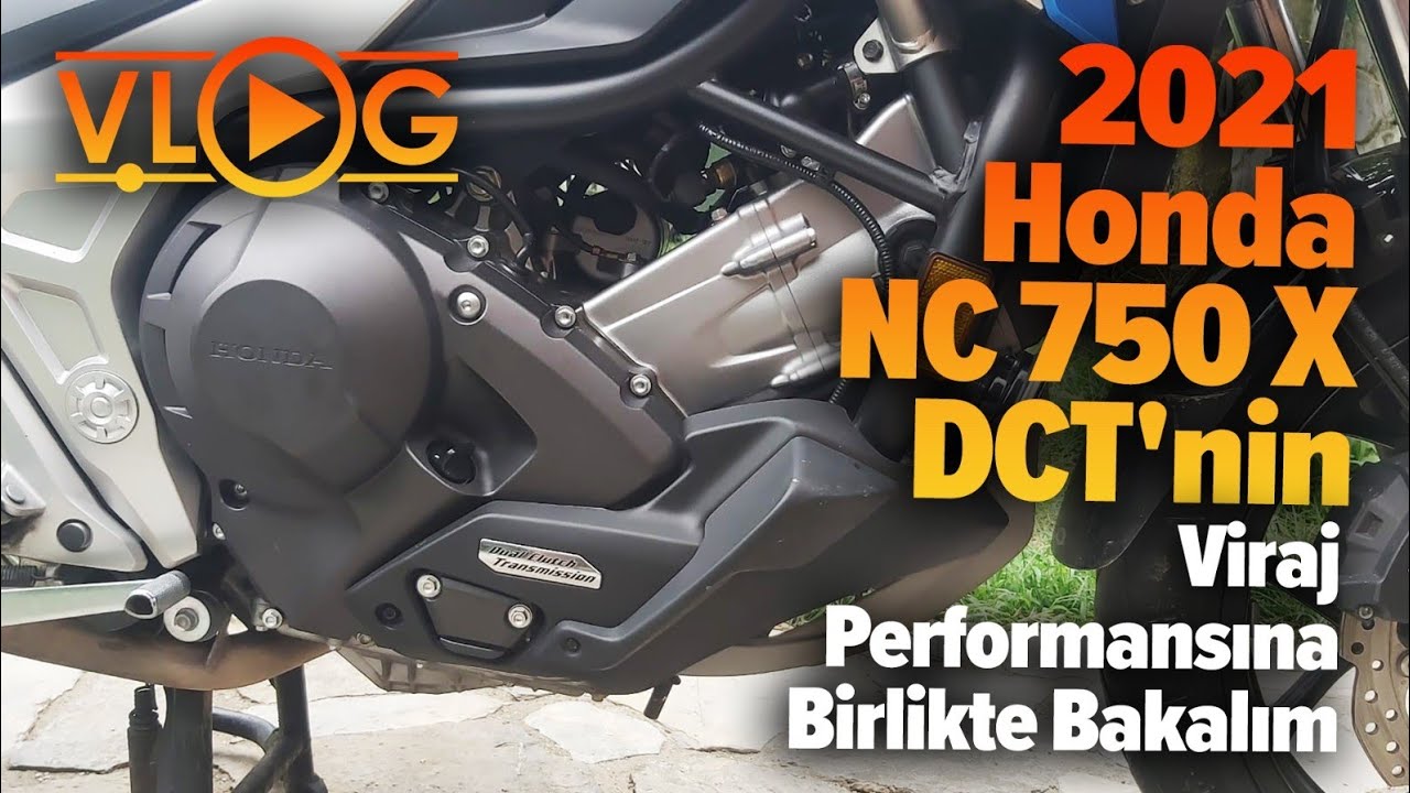 2021 Honda NC 750 X DCT'nin Viraj Performansına Birlikte Bakalım