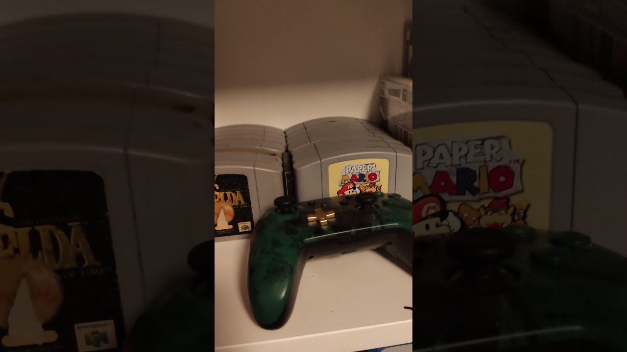 En liten &ouml;verblick p&aring; min samling #gaming #svenska #retrospel