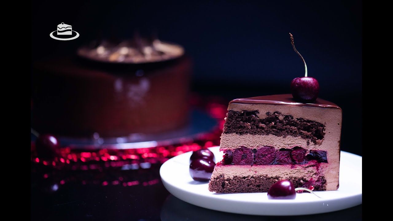 Tort de Mousse 'Padurea Neagra' / 'Black Forest' Entremet Cake (EN. SUB.)