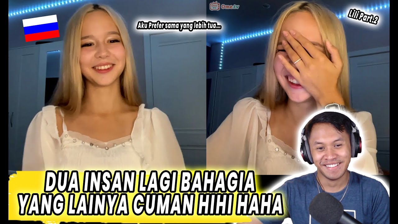 BULE RUSIA INI KEKNYA EMANG JODOHKU - Ometv Rusia
