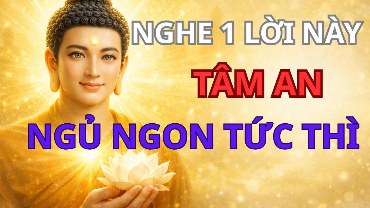 Mỗi Đêm Trước Khi Ngủ: Nghe 1 Lời Này Của Phật – Trút Bỏ Gánh Nặng, Tâm An Giấc Ngủ Ngon