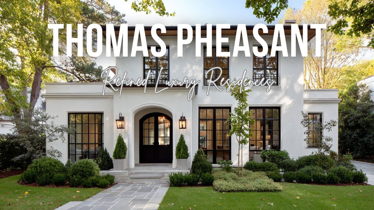 Refined Luxury Residences inspired by Thomas Pheasant calm and graceful elegance