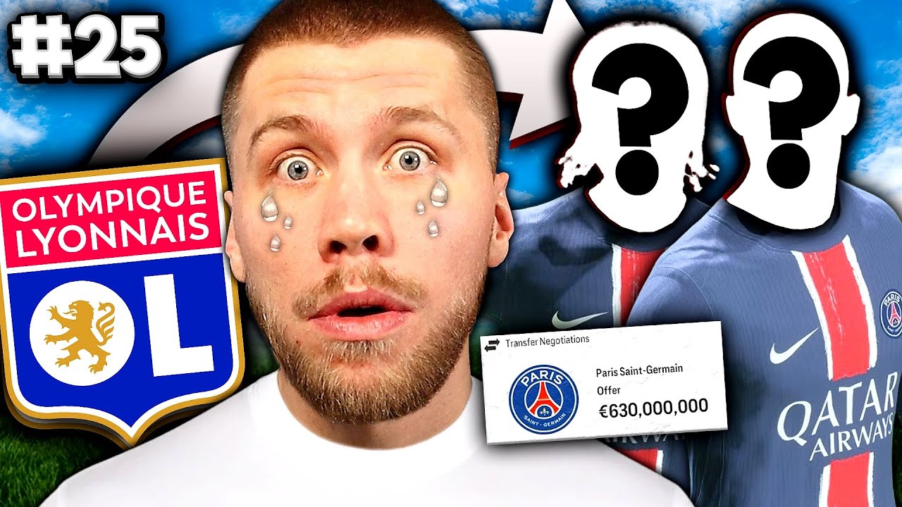 Mister 2 SPILLERE til PSG for F&Oslash;RSTE GANG ⚽ (Lyon Karrieremodus) #25