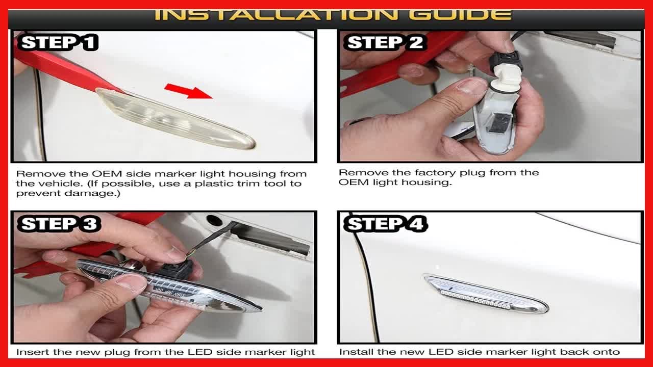 Upgrade Your Ride with 2X Brighter LED Headlights – Plug & Play, Street Legal