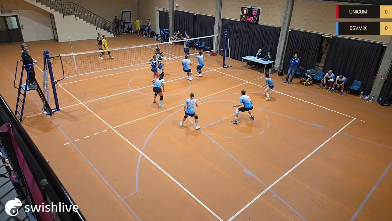 Basato in diretta sull'app Swish Live
UNICUM VS BSVMIX