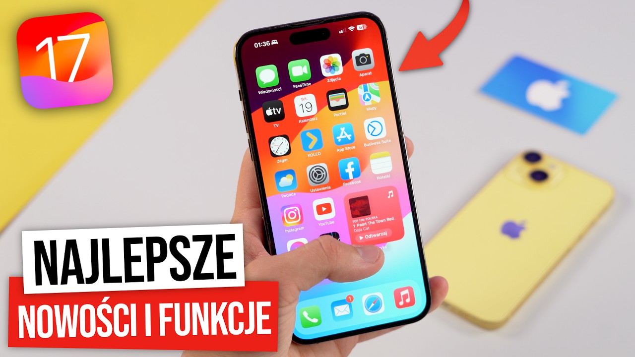 iOS 17 -  Najlepsze Funkcje i Nowości na iPhonie 📲