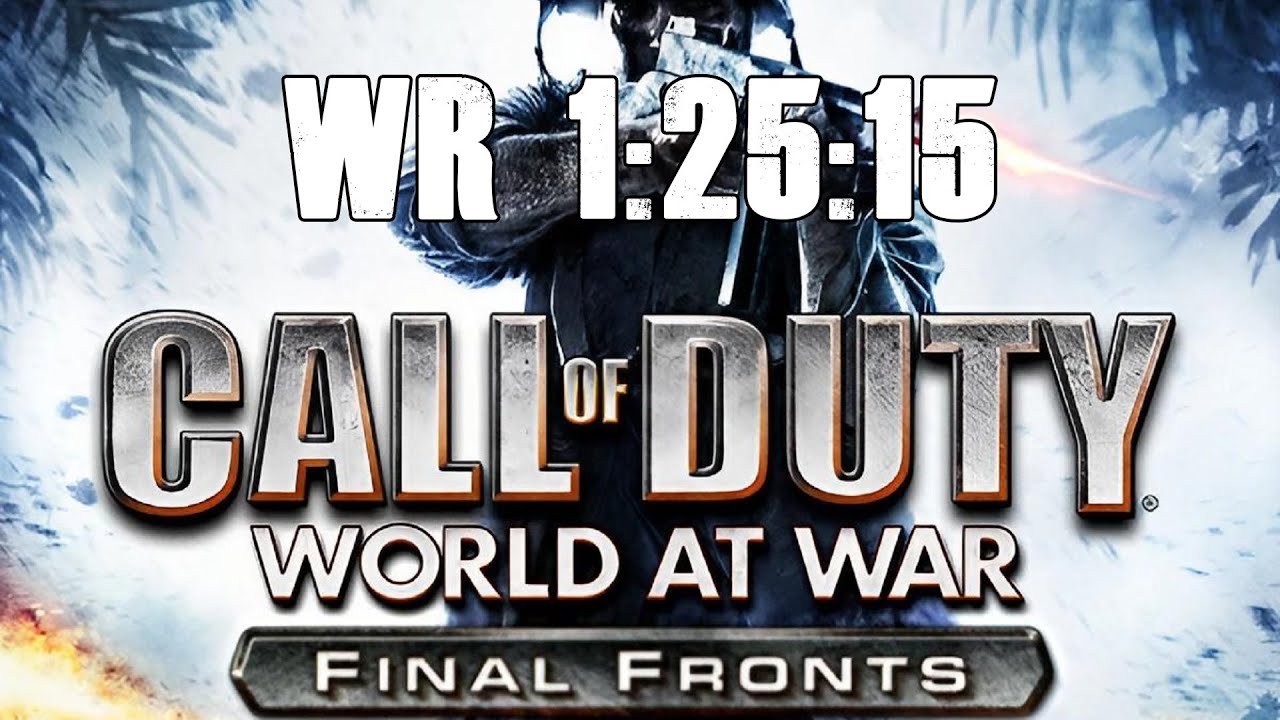 Call of Duty: World At War - Final Fronts Speedrun WR 1:25:15 (Emulator/PCSX2)