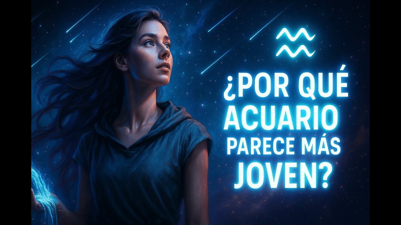 ¿Por qué ACUARIO parece ser el signo más JOVEN del Zodiaco ♒ Estos 10 secretos te impactarán…