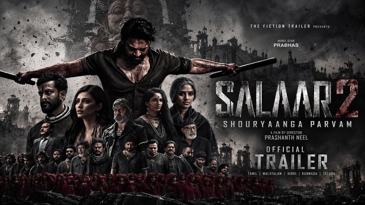Salaar: Part - 2 Official Trailer | Prabhas | Prashanth Neel | Prithviraj | Shruthi | TFT