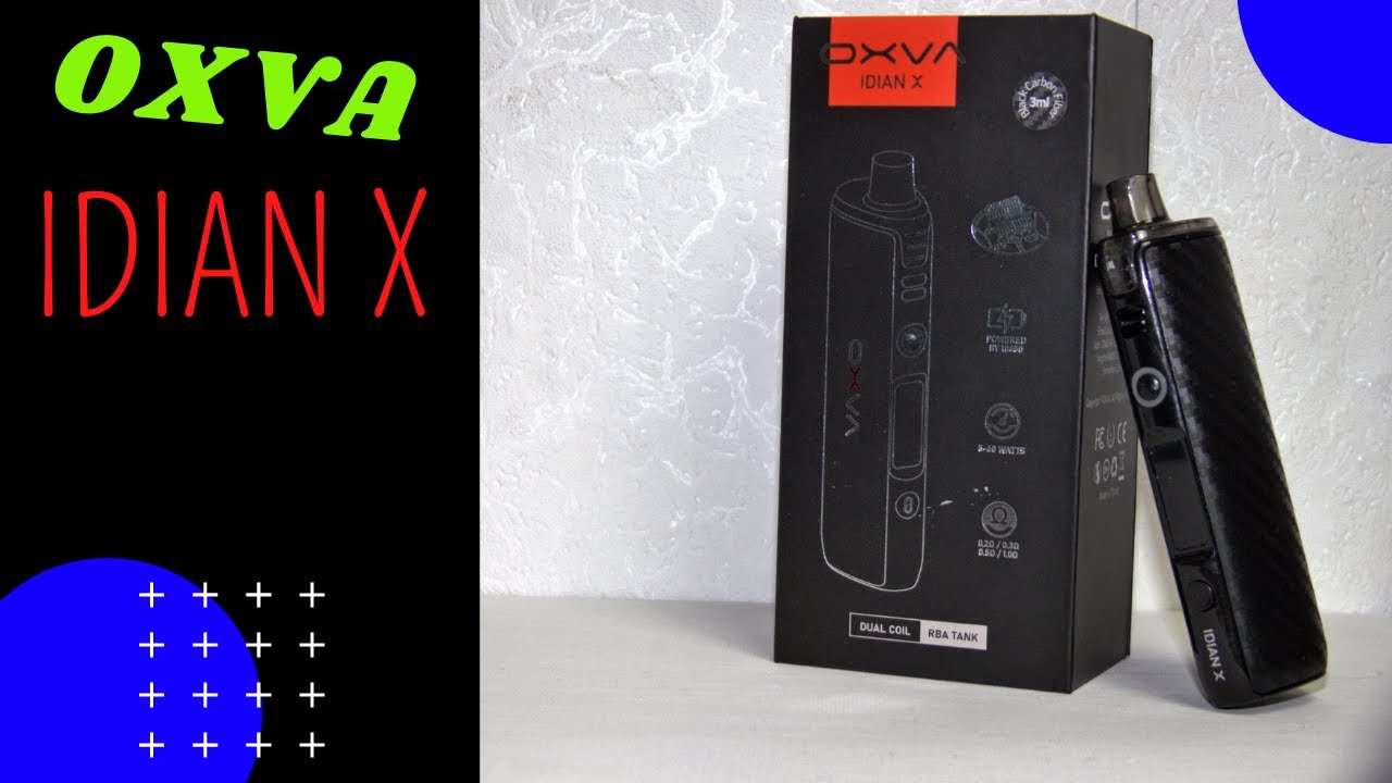 OXVA Idian X Pod Kit klein und mit auswechselbarer Akku, Unboxing, Test, Deutsch