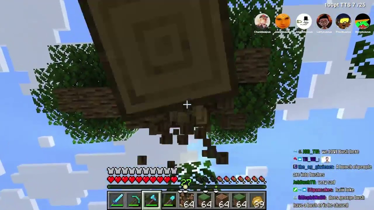 MINECRAFT Chud Game with Chud Friends [Jawsh Minecraft Vod]