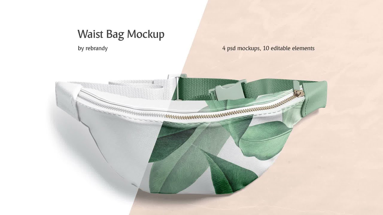 Waist Bag Mockup Presentation