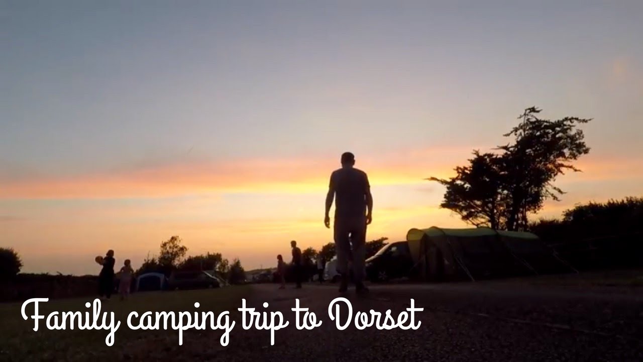 Family camping trip to Dorset | Urban Escape Tent | visit to Durdle Door |