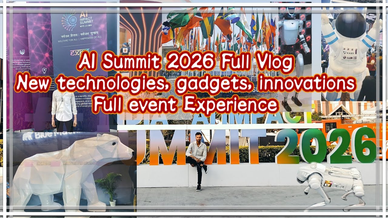 My First complete Vlog at AI Summit 2026 | Full Event Experience 🤘