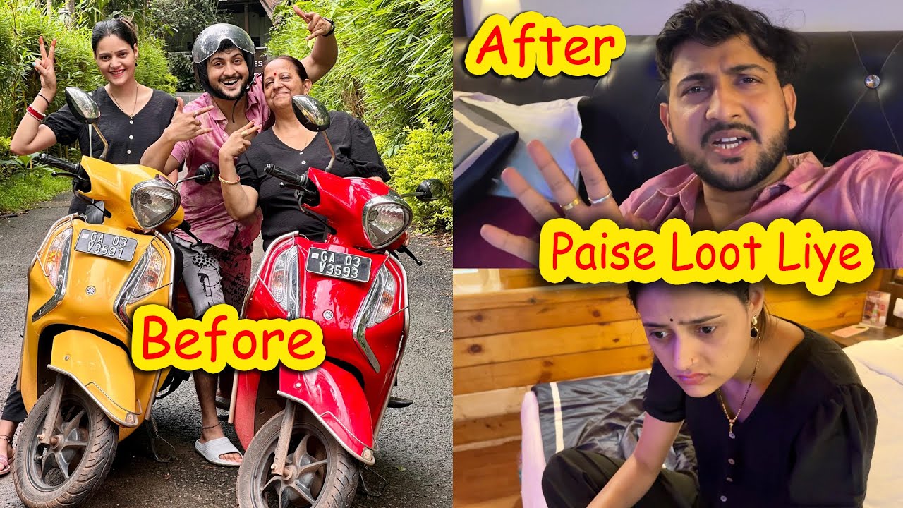Goa Mai Chalai Scooty😍 Or Humare Sath Hua Scam😡 | Vinay Thakur Vlogs
