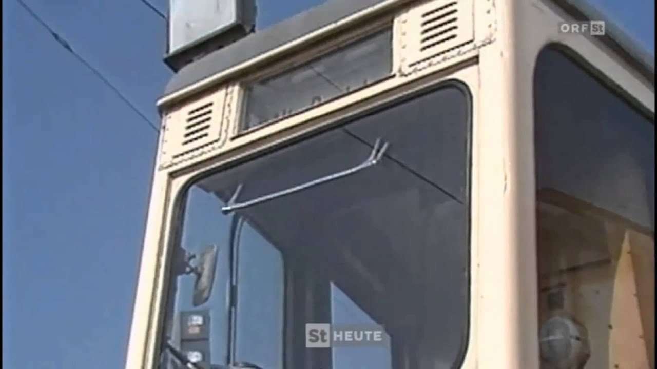 Aus für die alten Straßenbahngarnituren in Graz 1984
