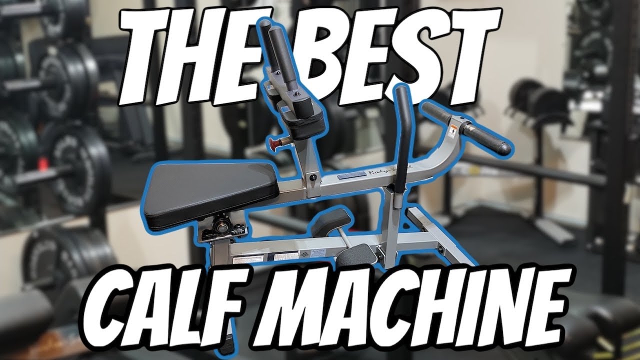 DON’T WASTE YOUR MONEY - BEST CALF MACHINE - Body Solid seated calf machine