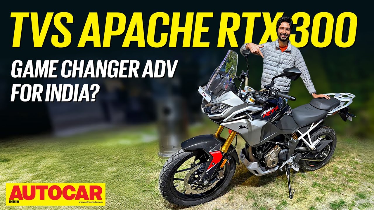 TVS Apache RTX 300 walkaround - Incredible price, big promise | First Look | Autocar India