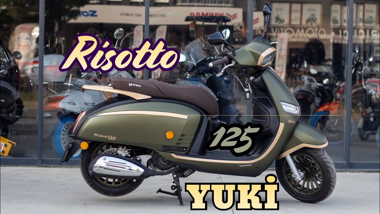 Yuki Risotto 125 | Detaylı İnceleme | Uçar Motosiklet | Bafra