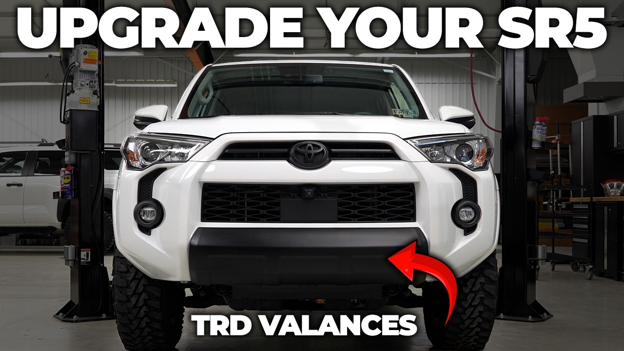 How To Install TRD PRO Valances On Your SR5 4Runner