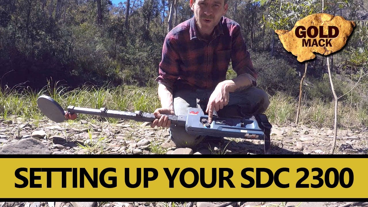 Как настроить металлоискатель Minelab SDC 2300 для поиска золота