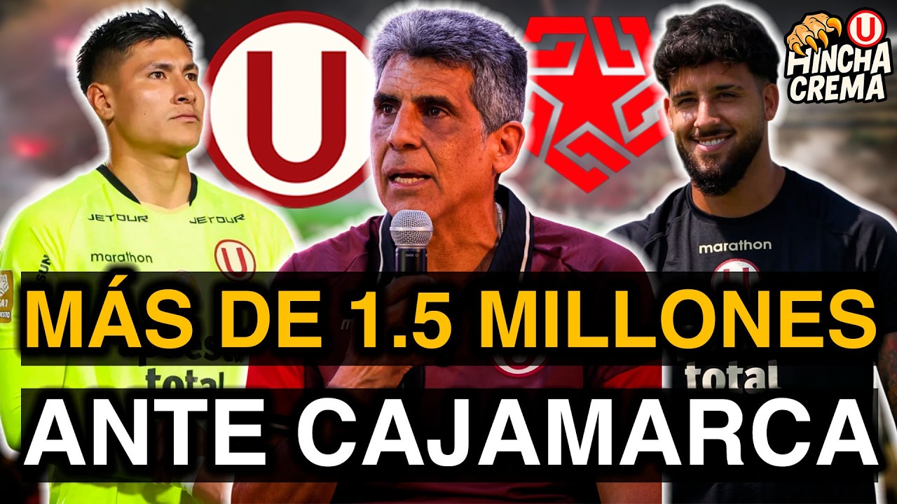 ¡HISTÓRICO! UNIVERSITARIO RECAUDA MÁS DE 1.5 MILLONES CON 35 MIL ENTRADAS ANTE DEBUTANTE CAJAMARCA