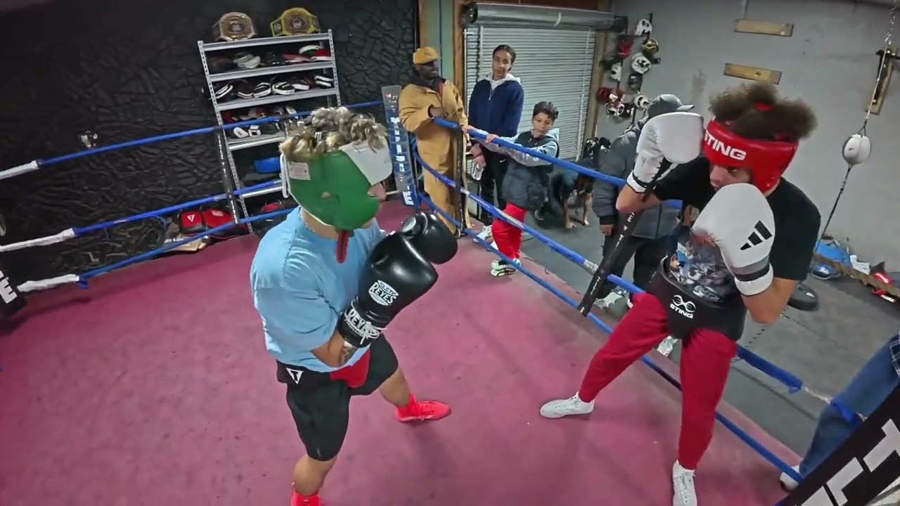 work out class and sparing at frb