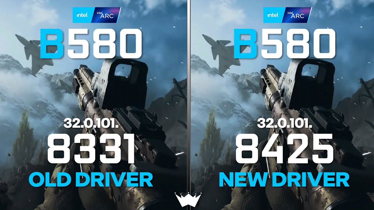 ARC B580 12GB Old Driver VS New Driver | Tested in 10 Games | 1440P