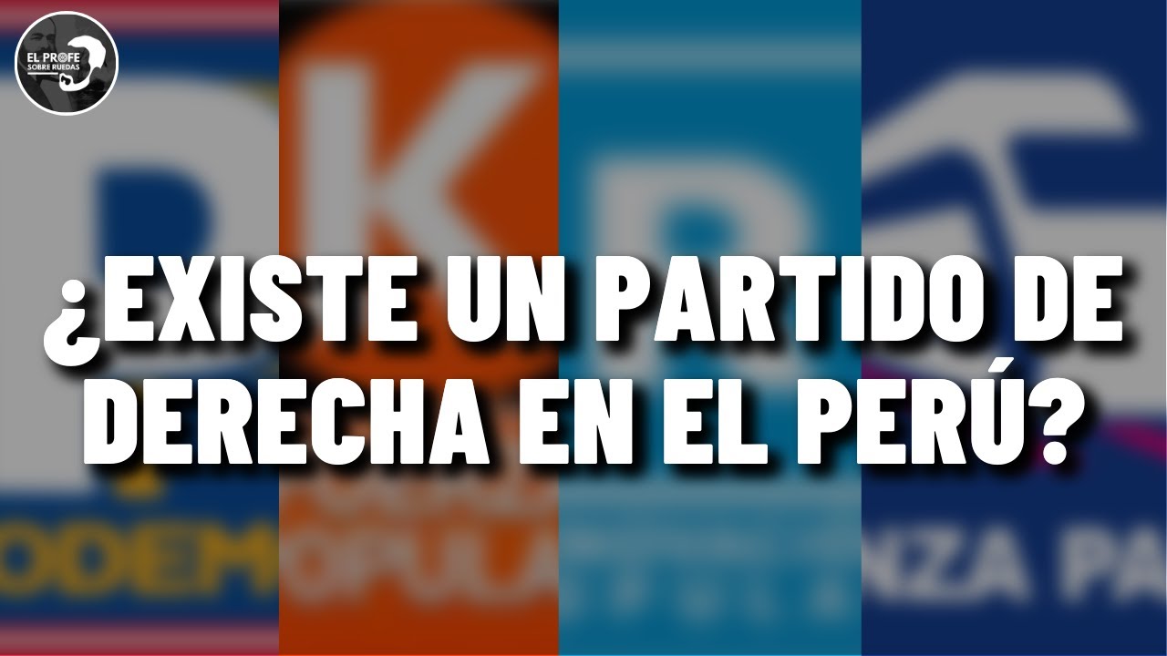 &iquest;EXISTE en REALIDAD una VERDADERA DERECHA en el PER&Uacute;?