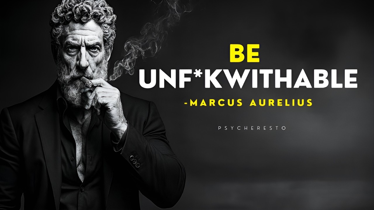 Nobody Can Hold You Back, Break You, or Stop You | Marcus Aurelius' Dark Power Lessons