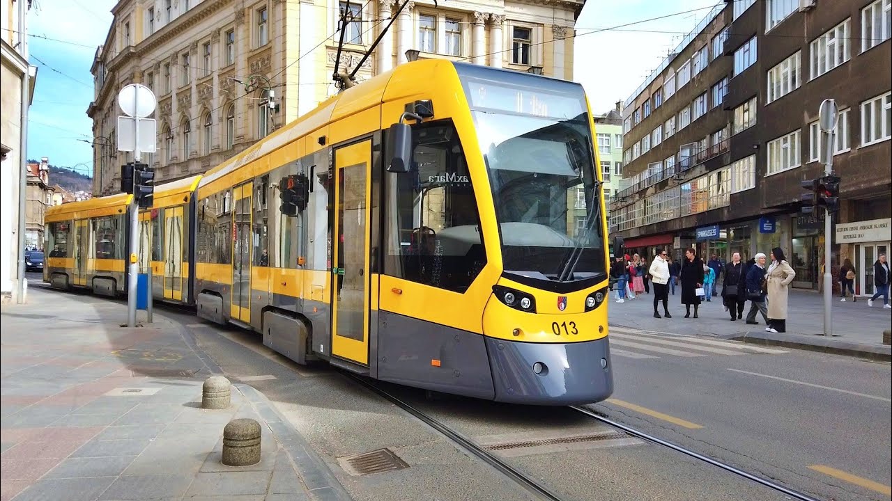 Новые трамваи Stadler в Сараево | Босния и Герцеговина